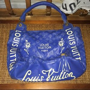 Vintage Louis Vuitton Blue HandBag 👜